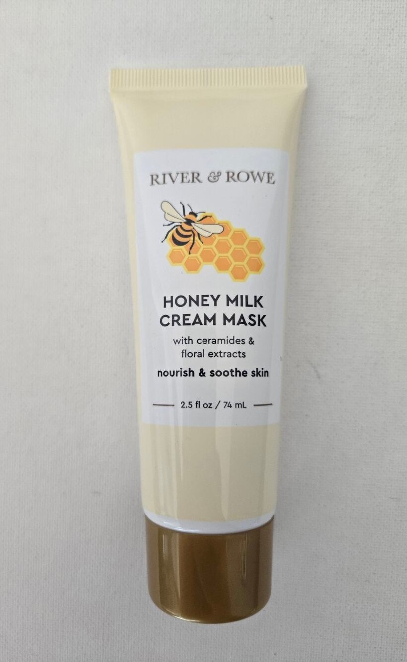 River & Rowe Honey Milk Cream Mask Ceramides Floral Extracts 2.5 oz